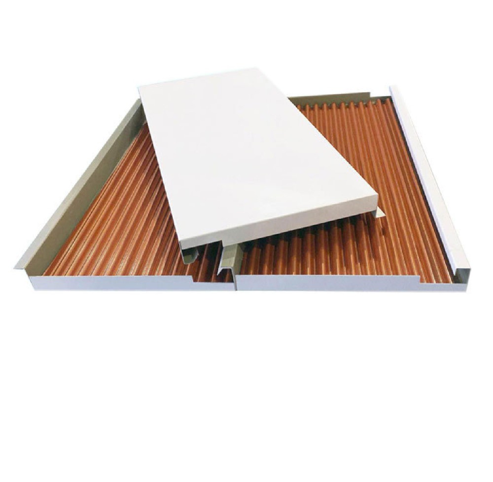 勾搭式(shi)瓦楞铝板吊顶